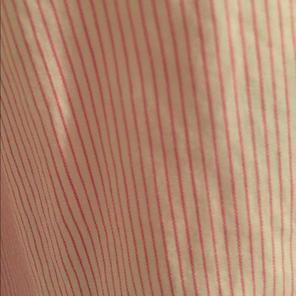 Pink stripped collared button down - Picture 2 of 2